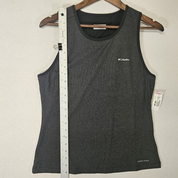 Columbia Tank Top Womens Size L Outdoor Hike Travel Black Omni Wick Inner Sport‎ - Picture 6 of 12